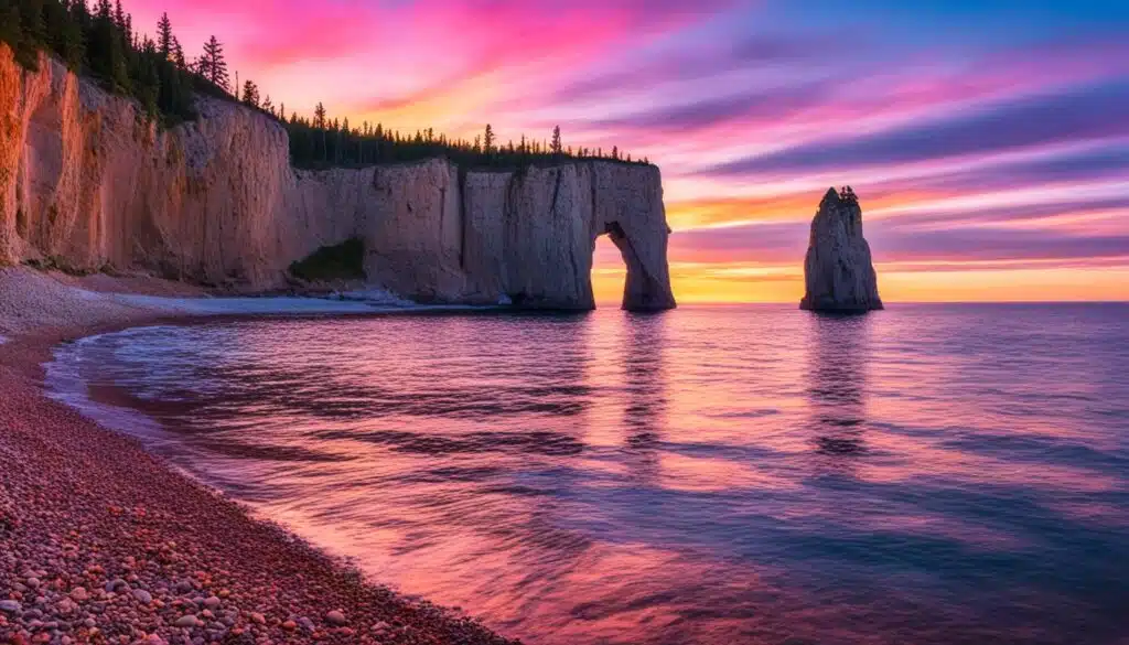 Percé sunset