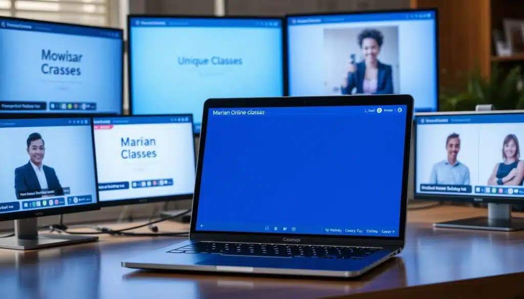 Marian University online classes