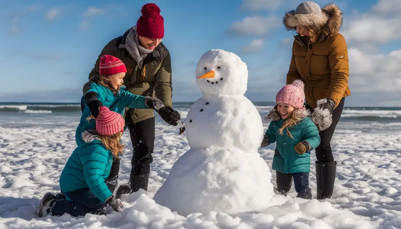 Winter Beach Fun