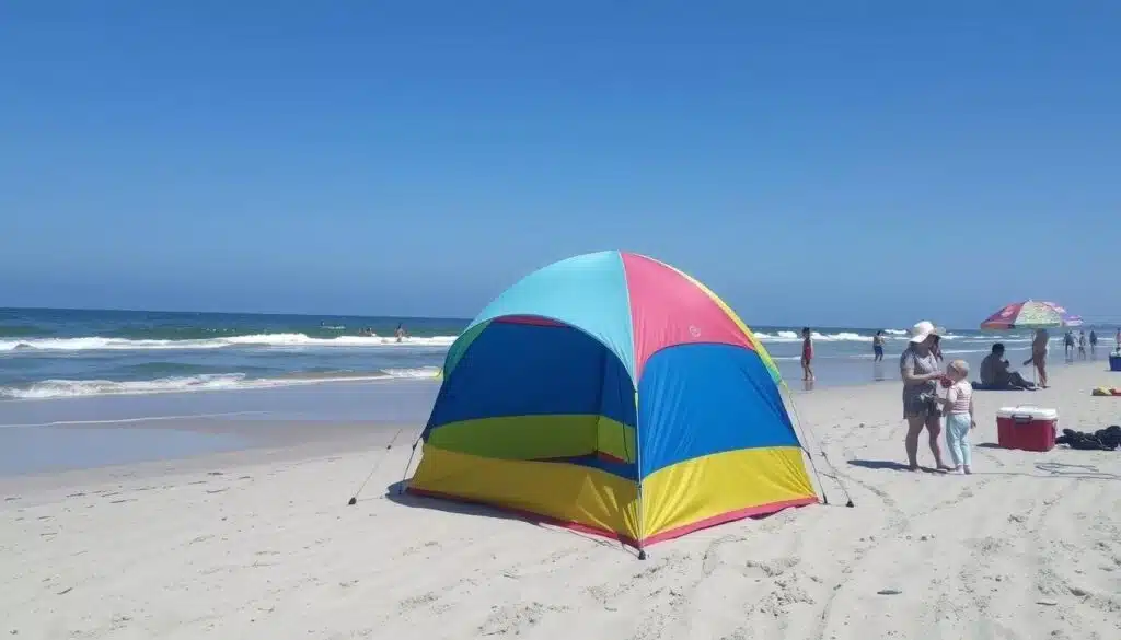 beach tent safety